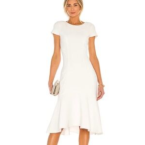 Evalina Dress in Ivory Amanda Uprichard L